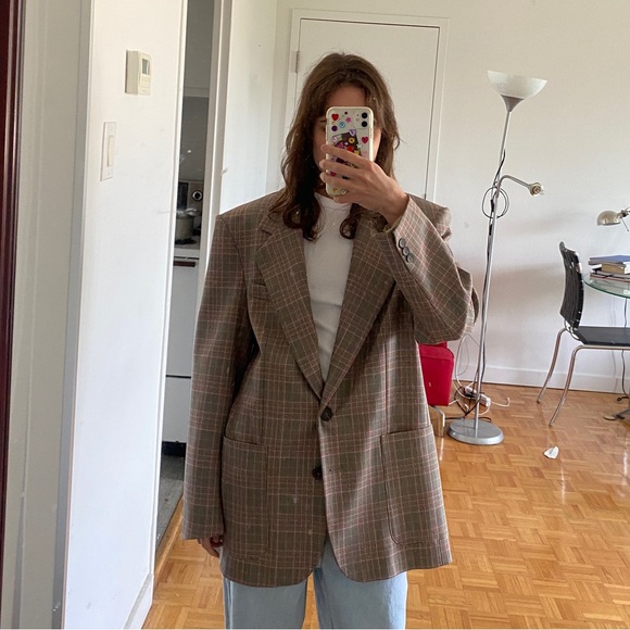 Zara oversized check blazer - Picture 9 of 9